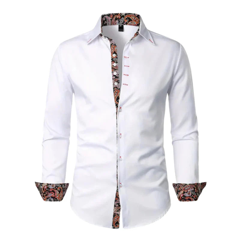 House Of Lords | Paisley Detail Shirt