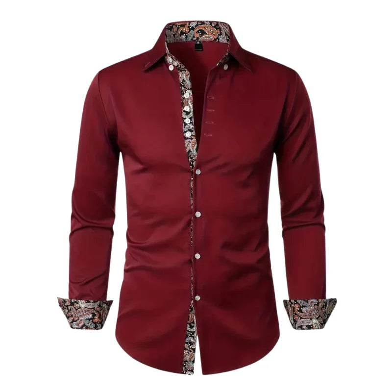 House Of Lords | Paisley Detail Shirt