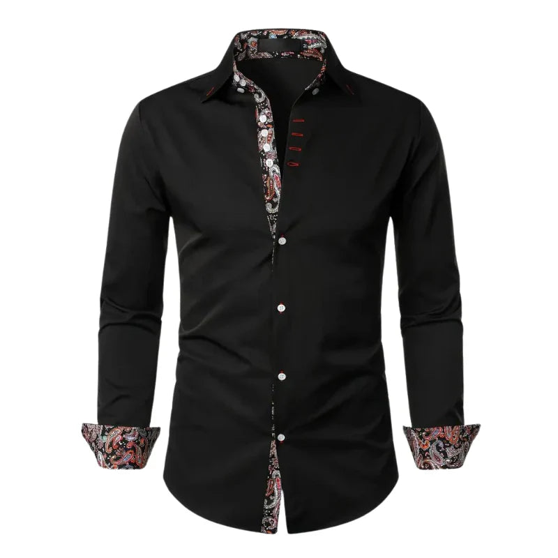 House Of Lords | Paisley Detail Shirt